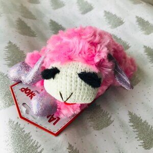 Dog Multipet Pink LAMB CHOP   Holiday  Squeaky   Size :8 "x 3.5"
